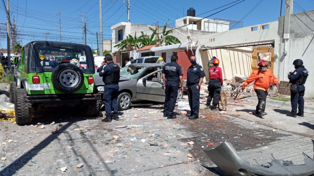 EXPLOSIÓN POR ACUMULACIÓN DE GAS EN CASA HABITACIÓN DEJA SALDO DE UNA ...